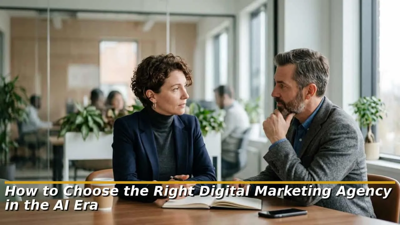 How to Choose the Right Digital Marketing Agency in the AI Era