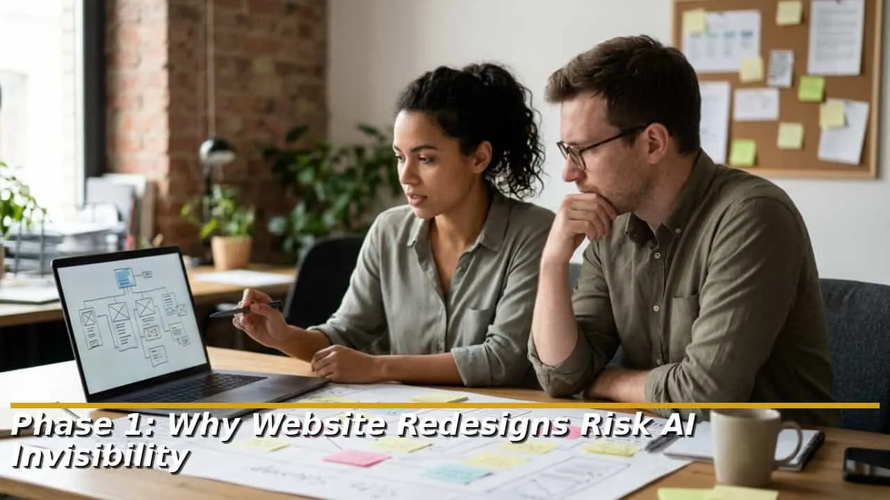 Website Redesign and Migration Guide: Why Website Redesigns Risk AI Invisibility