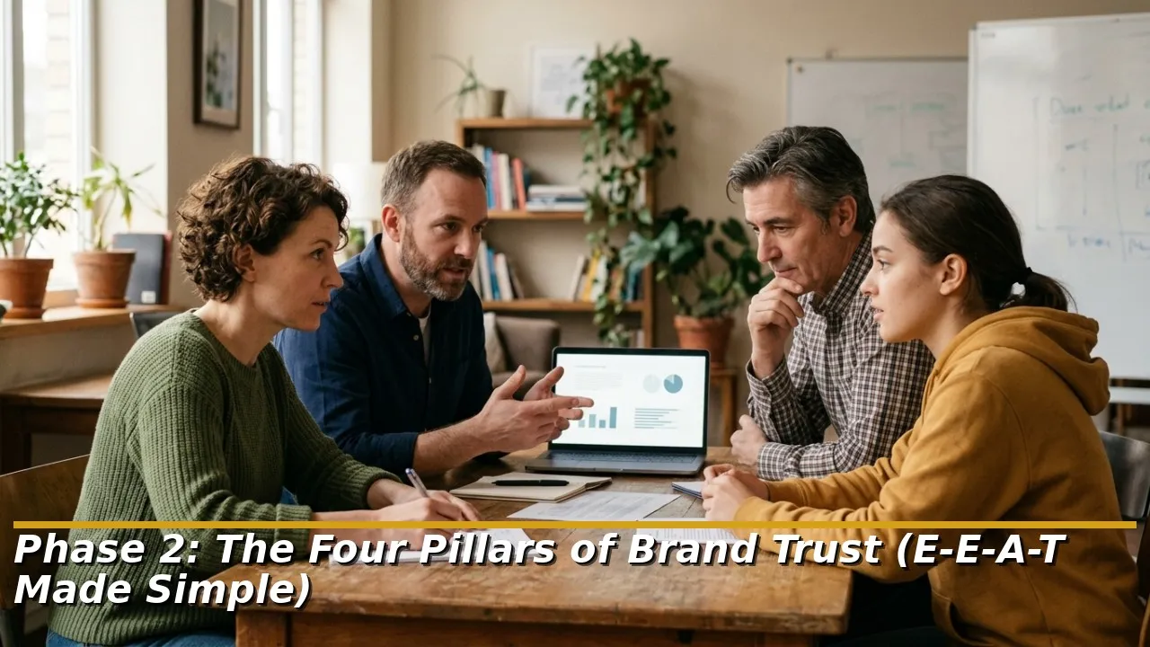 The Four Pillars of Brand Trust (E-E-A-T Made Simple)