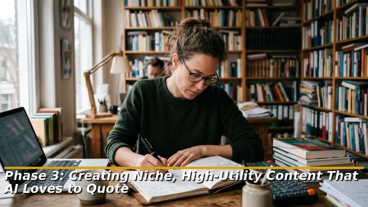 Creating Niche, High-Utility Content That AI Loves to Quote