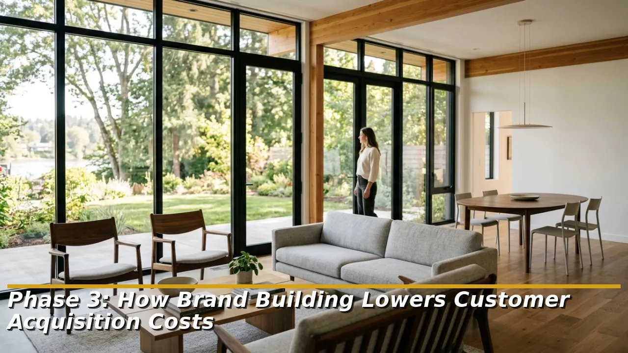 How Brand Building Lowers Customer Acquisition Costs