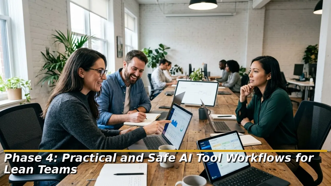 Practical and Safe AI Tool Workflows for Lean Teams